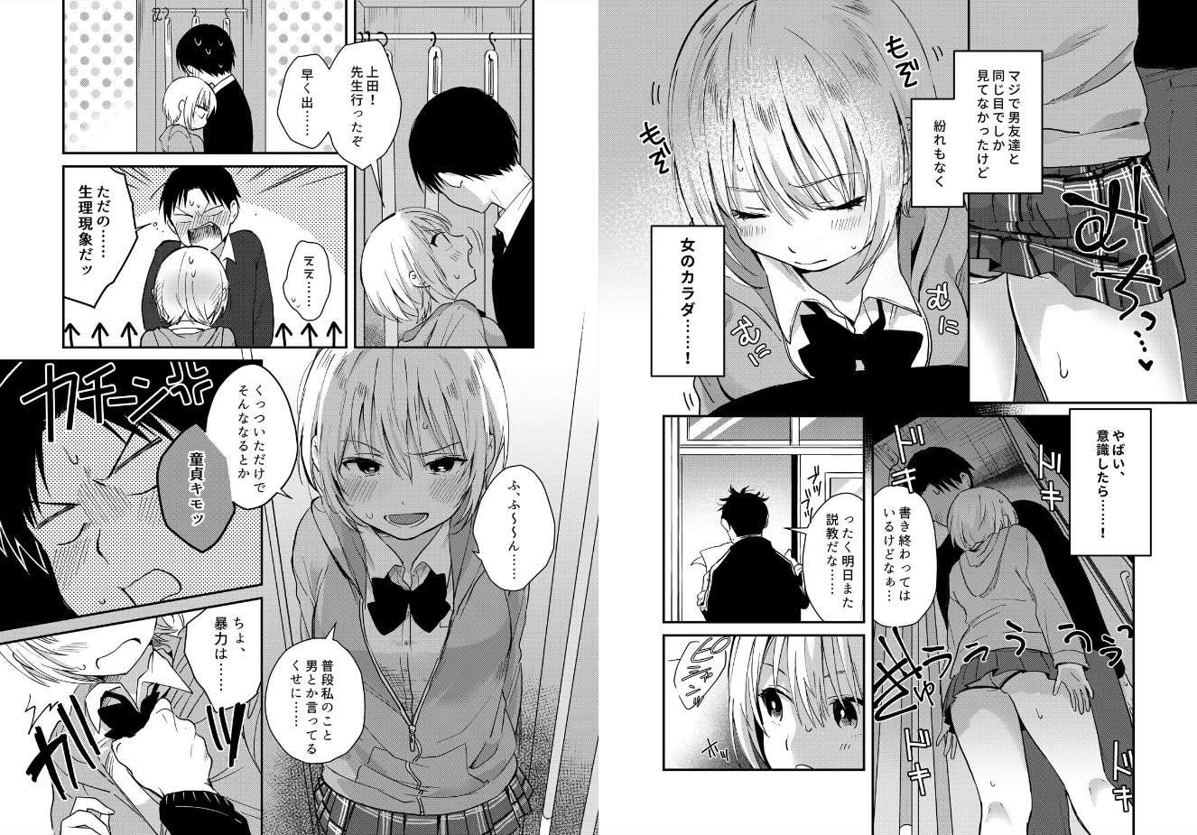 夏生|揺れるロッカーJK入り!?※シてるとこなんで開けないでください ツンデレJKがエロカワ! 【b417abevy02222】