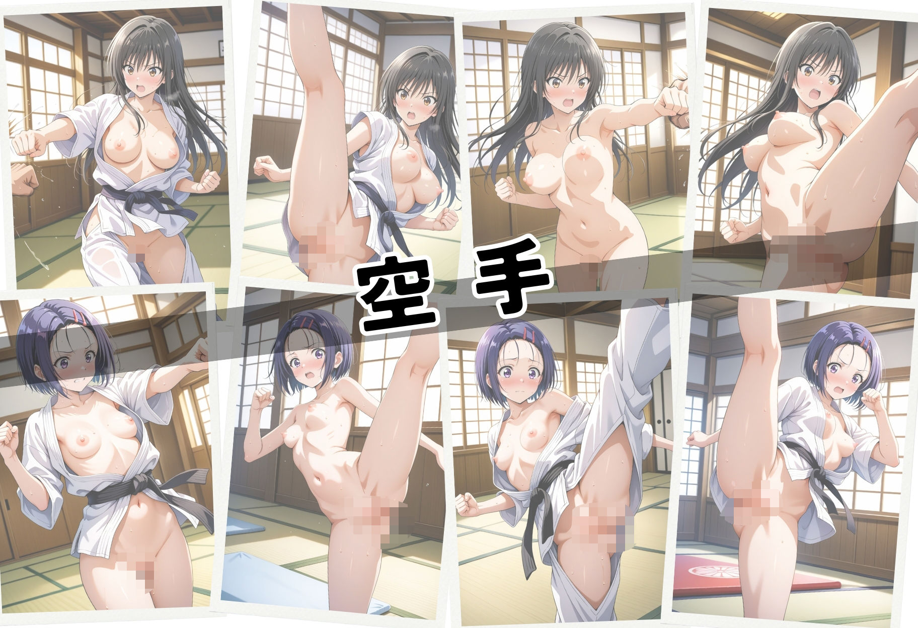 【古手川・西連寺】全裸授業 2枚目