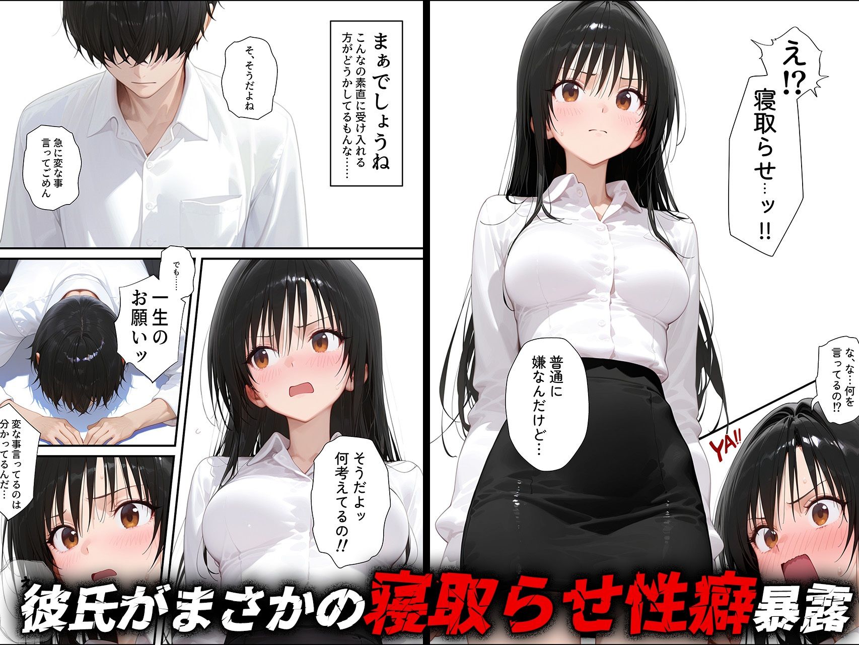 背徳教師|【古手◯唯】寝取らせ提案したら彼女との仲が親密になった話|d_646164の1枚目