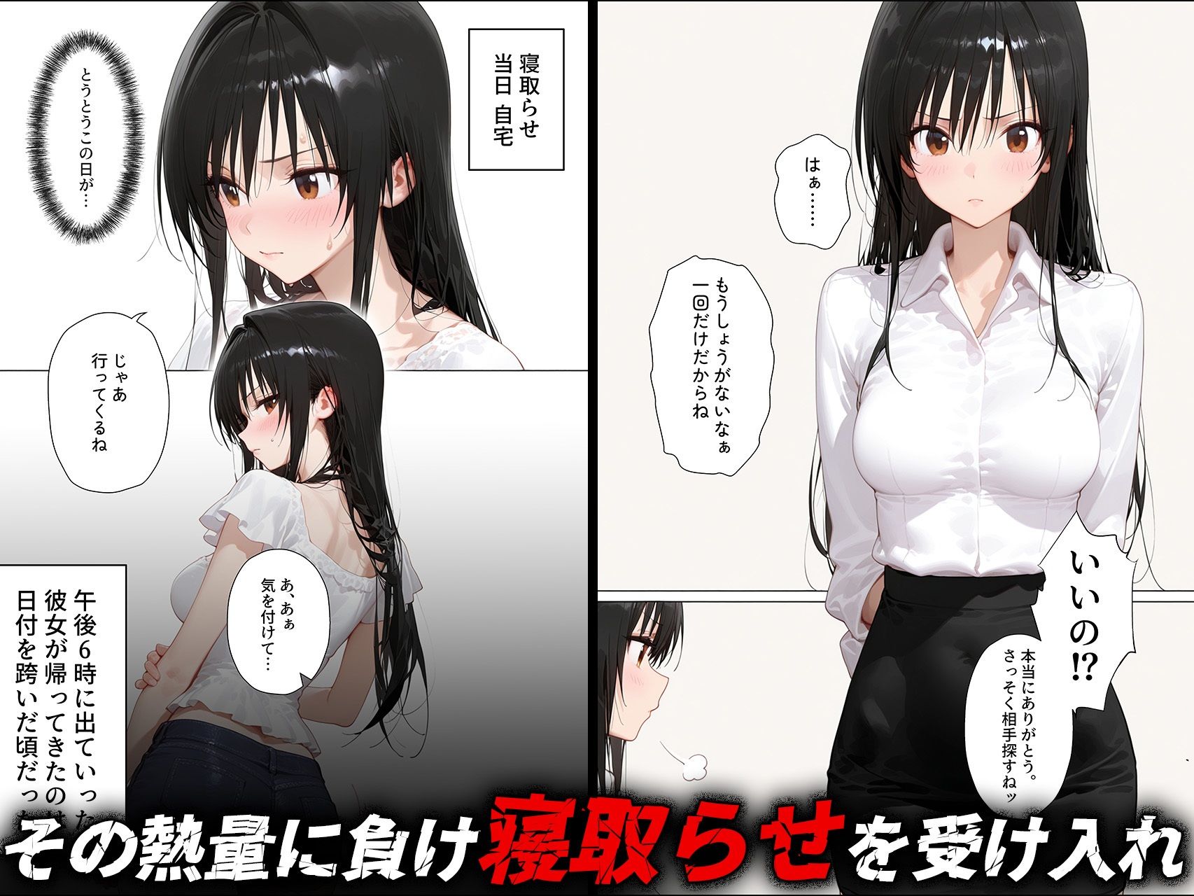 背徳教師|【古手◯唯】寝取らせ提案したら彼女との仲が親密になった話|d_646164の 2枚目